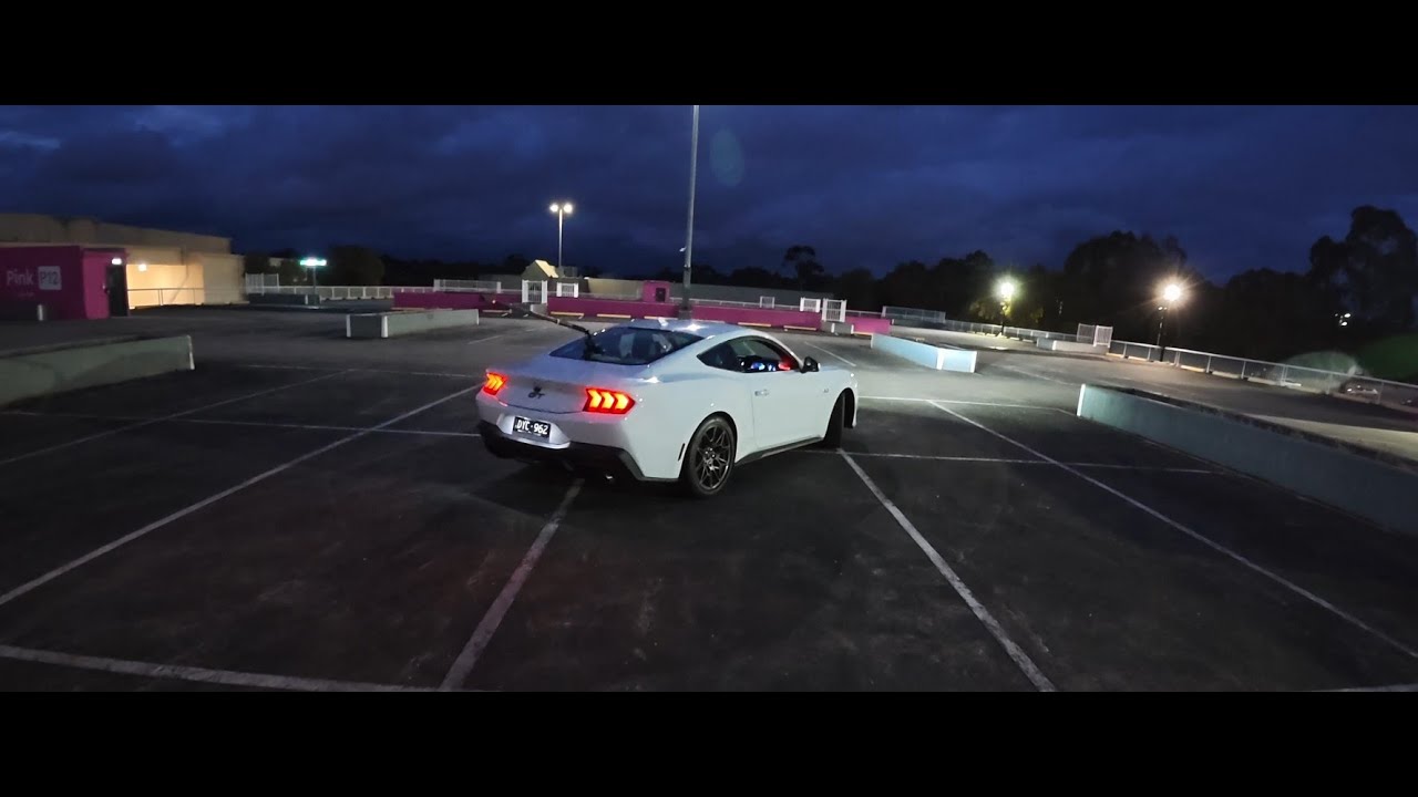 2025 Ford Mustang | POV | Night Drive | Pure Sound | Melbourne