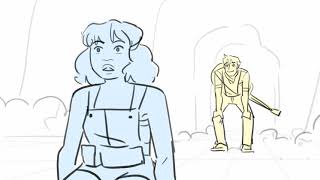 Video thumbnail of "Hadestown Animatic - Come Home with Me (Reprise)"
