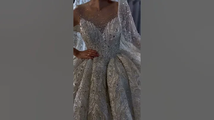 Beautiful wedding dress collection amazing sparkling luxury bling bling style