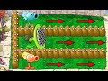 99 Gatling Pea Hack vs Snow Pea Hack Vs Repeater Fire - Plants vs Zombies Battlez