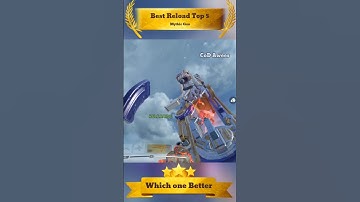 Best Reload Top 5 Mythic Gun 🔥🥵| CODM #shorts