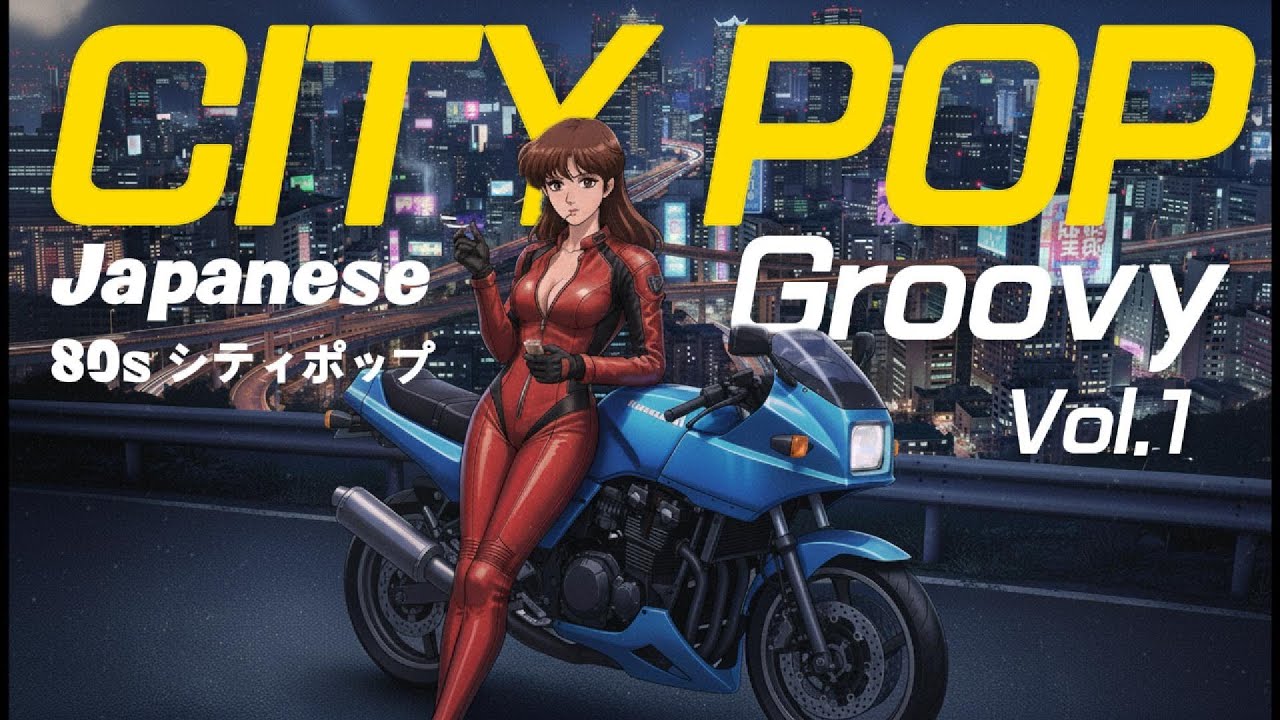 💿Groovy Japanese City Pop Drive Vol.1ㅣグルービー 日本 シティポップ