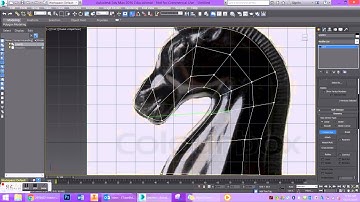3ds Max: Chess Knight Tutorial (no audio - fixed audio version coming soon)