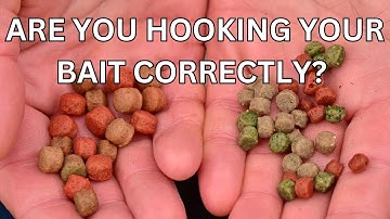 ARE YOU HOOKING YOUR BAIT CORRECTLY? Expander Pellet Fishing