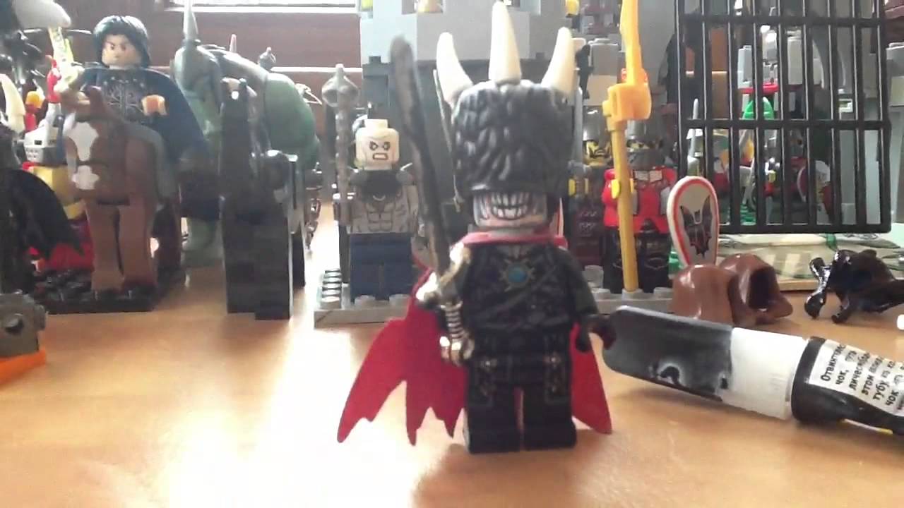 Lego LOTR-Mouth Of Sauron Update обзор на русском. 