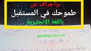 براجراف قصير عن طموحك في المستقبل باللغة الإنجليزية ?‍??‍?