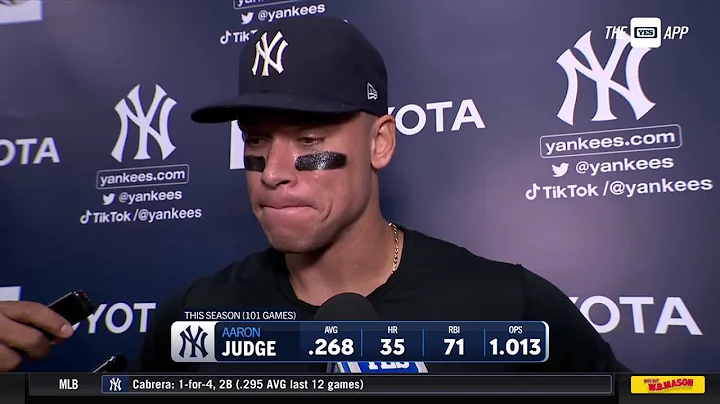 Aaron Judge on being eliminated from 2023 postseason