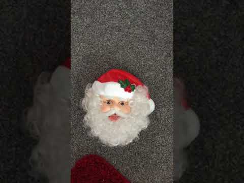 Vidéo: Talking Santa Blowmold : 5 étapes Vidéo: Talking Santa Blowmold : 5 étapes