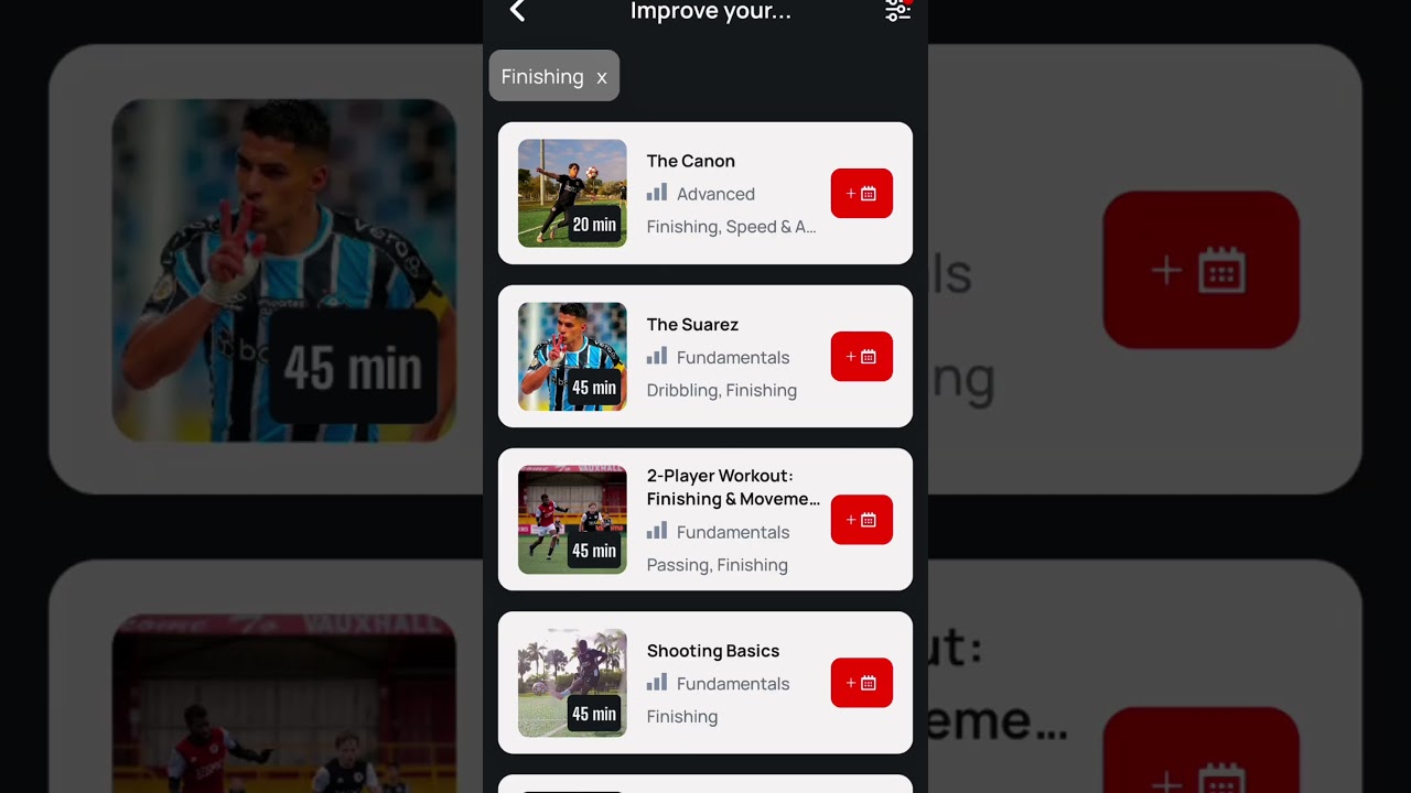 Strive for greatness as a striker! Train for success with the TrainEffective App 🥅💯⚽️🎬 @crfootball.1