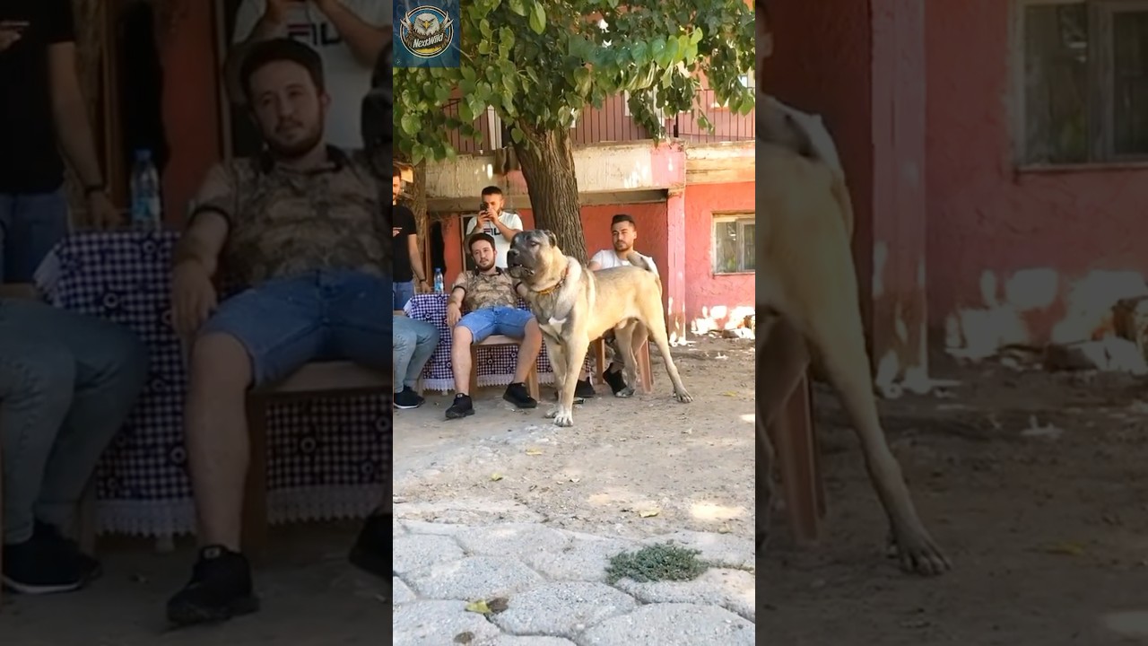 Turkish Aggressive Kangal Dogs in Real Action!