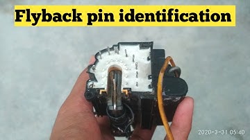 How to identify primary pins of a flyback transformer
