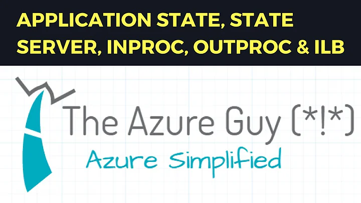 Application State, State Server, InProc, OutProc & ILB