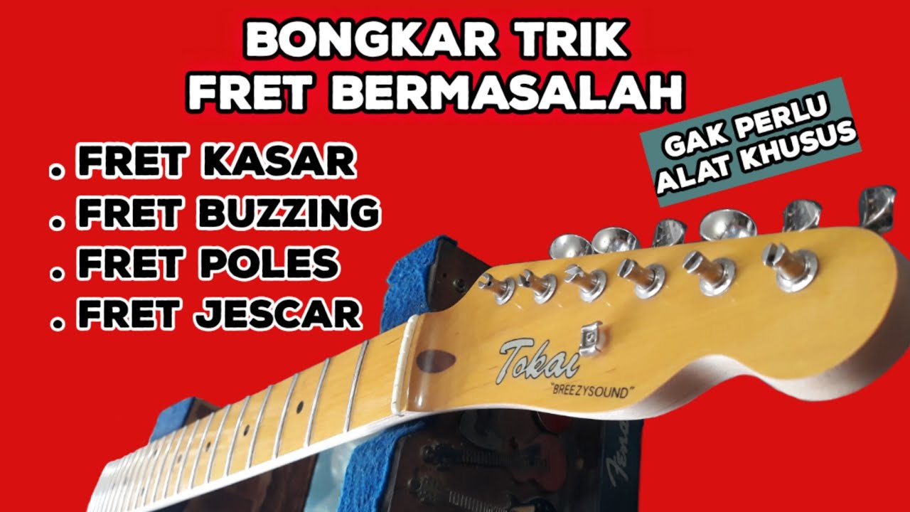 fret buzzing fret jescar tokai guitar telecaster