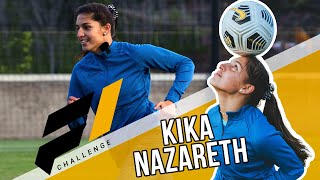 Kika Nazareth jogadora da seleção Portuguesa e do @Sport Lisboa e Benfica é a mais recente jogadora Nike Mercurial a tentar ...