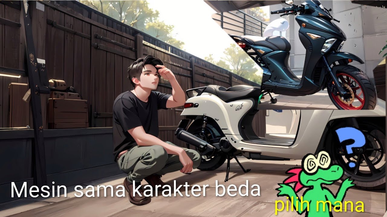 Review dan tesride yamaha fazzio vs gear ultima 125 terbaru tahun 2025