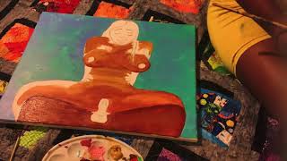 Sunee Rice paints her 1st erotic piece titled “Like an Ocean”