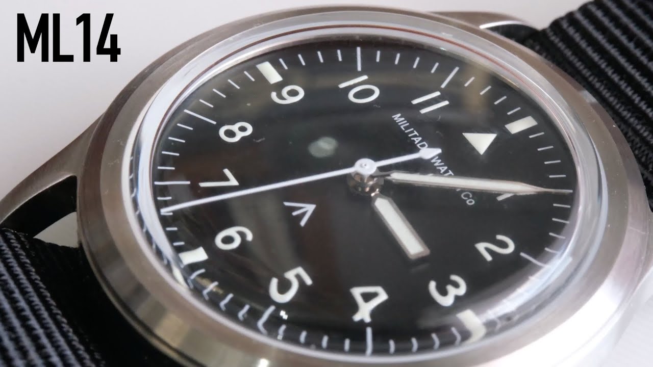 Militado ML14のレビュー - ヴィンテージIWCマークXIへの素敵な 