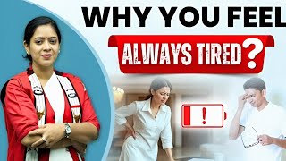 Why You’re Always Tired? 😴 | 3 Types of Fatigue & How to Fix Them 🔥 – Dr. Tanu Jain @Tathastuics