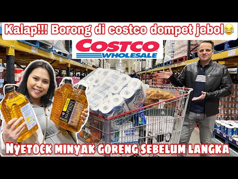 KALAP!!! BORONG DI COSTCO DOMPET JEBOL😂 || NIAT BELI SEDIKIT TROLY JUMBO PUN PENUH