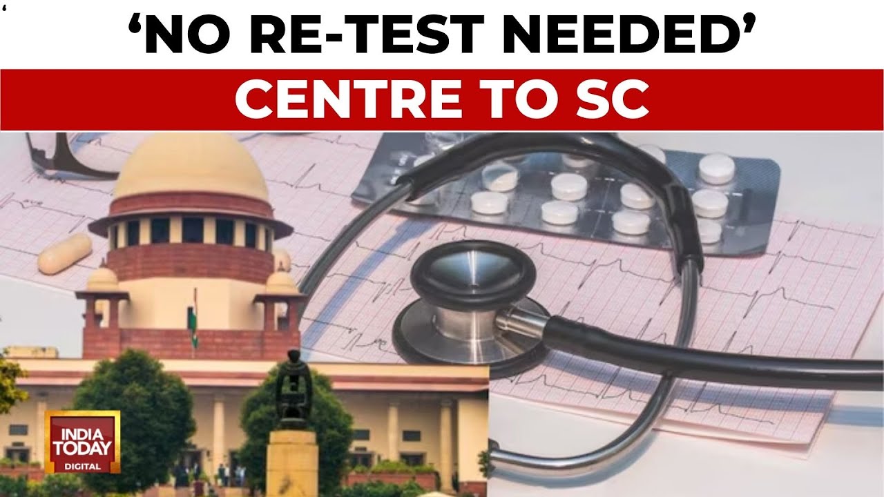 NEET Row: Higher Marks 'No Systematic Failure', Testing Panel Tells Supreme Court | India Today