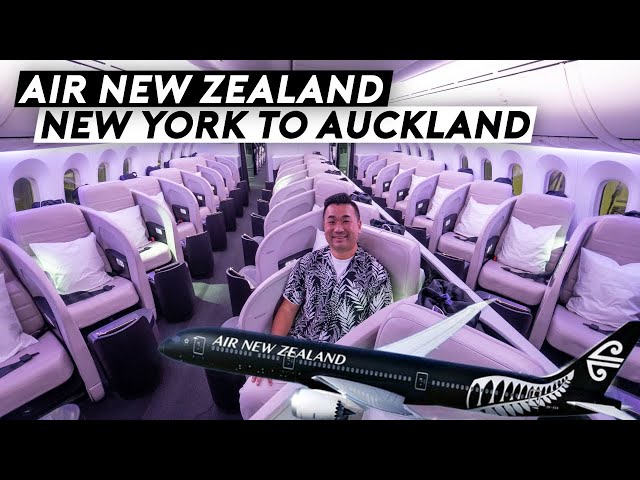 I Flew on Air New Zealand's 17-Hour Nonstop Flight From New York to  Auckland—And the New Route Is a Game Changer