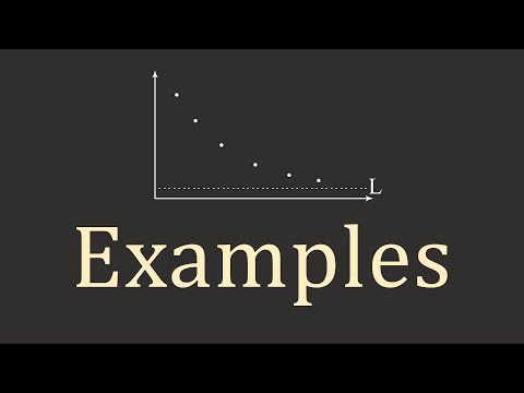 Calculus I: Examples