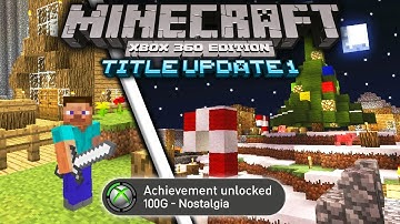 I Survived 100 Days in Minecraft Xbox 360 Edition... the OLDEST VERSION!