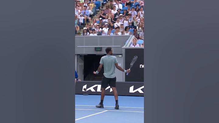 NOTHING was getting past Monfils!  🧱