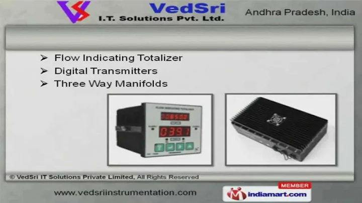 Process Control Instruments  by VedSri IT Solutions Private Limited, Hyderabad