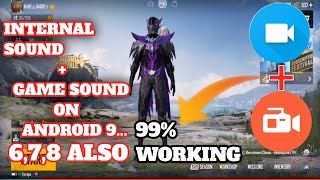 Pubg mobile internal sound recording app | screen recorder for android 9 | Best sound recorder app