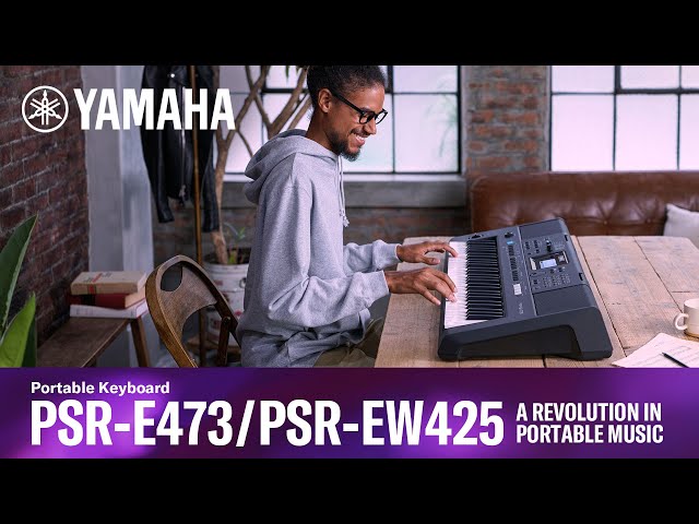 Синтезатор YAMAHA PSR-EW425