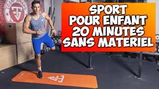 SPORT POUR ENFANT 20 MINUTES (sans matériel) image