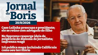 Boris' News - 8/26/20 - Today's news with Boris Casoy