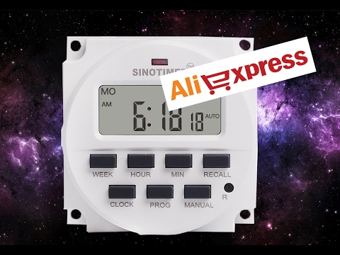 Программируемый таймер SINOTIMER с aliexpress
