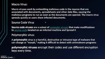 Cyber Security-Part -3 Computer Virus and its Types in Tamil