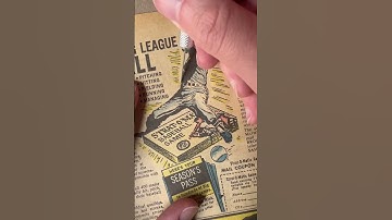 Making a postcard collage #artprocess #collage #postcard #vintage