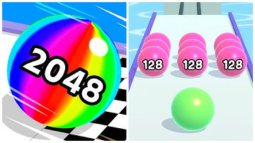 Ball Run 2048 - Android Ios Gameplay, Mobile Gameplay (Levels 101-103)