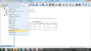 SPSS Splitfile en Select cases