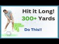 How to hit the ball further in golf with an easy golf swing - Simple Golf Tips
