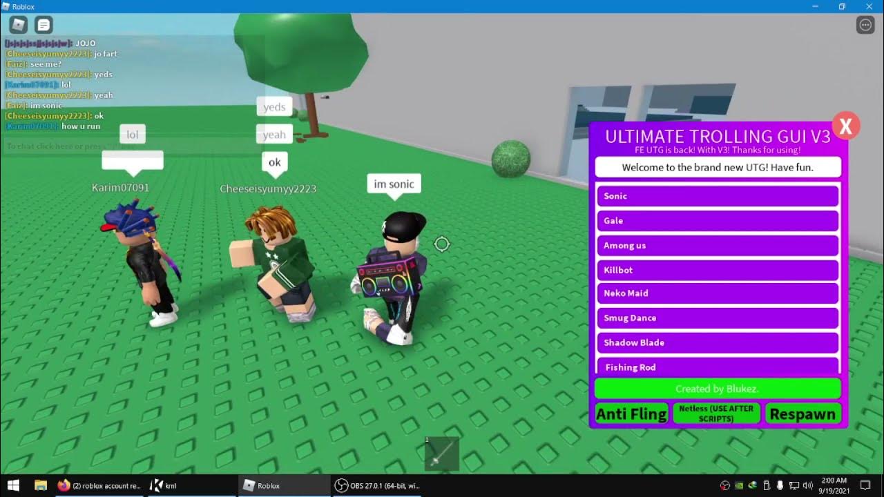 Roblox ultimate trolling script. Roblox ultimate trolling script