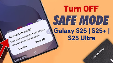 Galaxy S25 Ultra/S25+: How to Turn Off Safe Mode on Samsung! [Exit]
