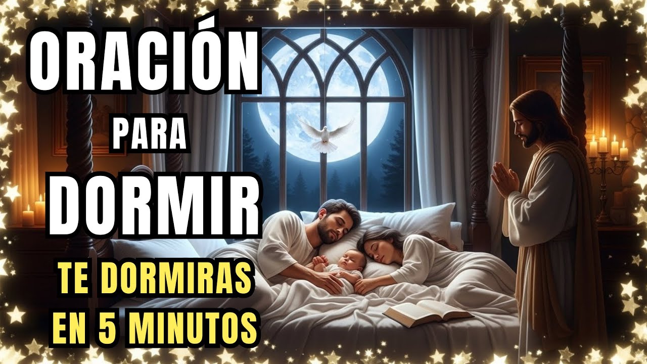 🌙✨ ORACIÓN PARA DESCANSAR EN SU MISERICORDIA, JESÚS ESTÁ CONTIGO ESTA NOCHE