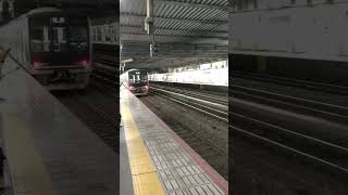 【３番ホーム】 JR京都線　京都行　到着後回送　発車