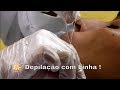 Depilando com Linha técnica egípcia