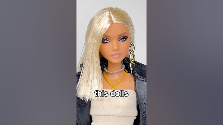 Fixing Barbie Hair