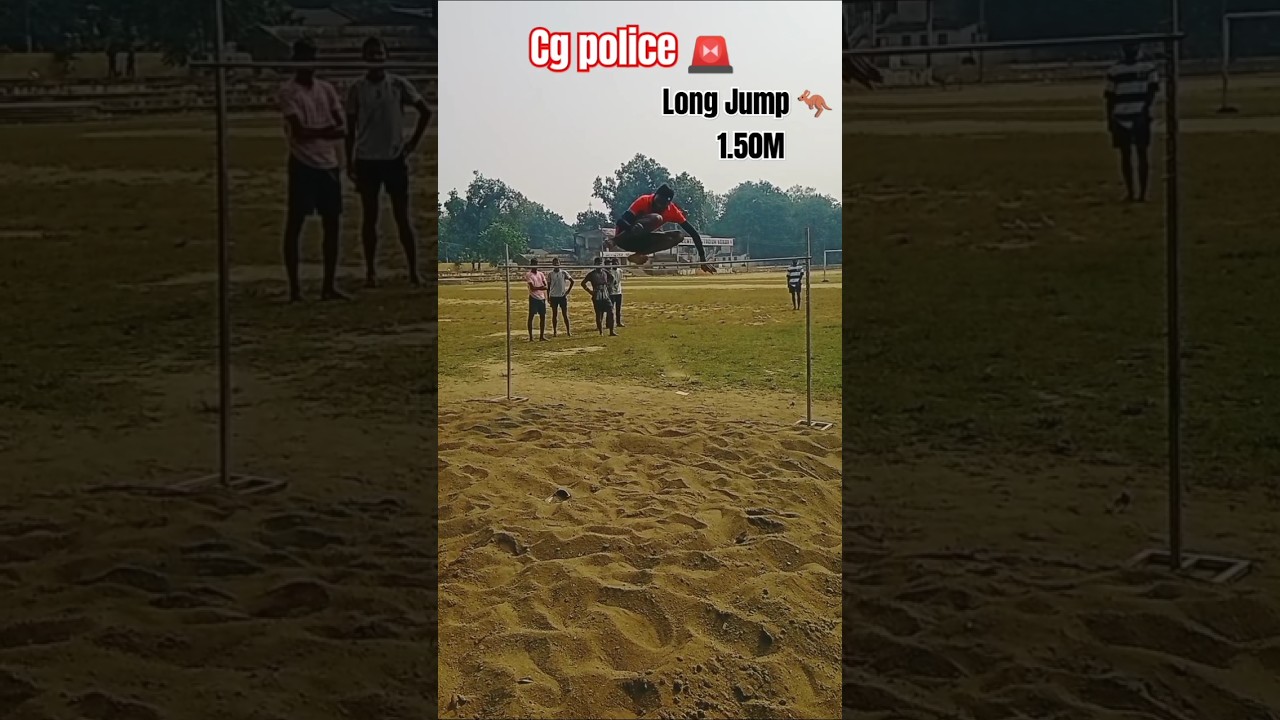 Cg police /forest guard physical/High Jump 150cm