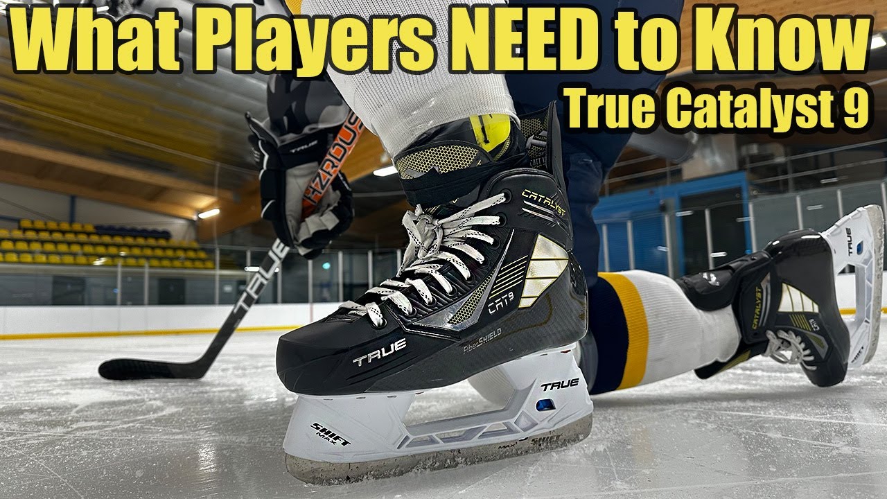 TRUE Over Bauer and CCM Skates ? What players NEED to know about TRUE Catalyst 9 hockey skate review