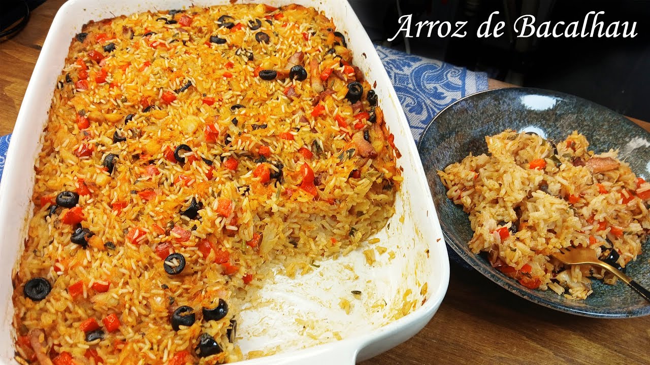 Receita de Arroz de Bacalhau no Forno Que Faz Parar Conversas à Mesa