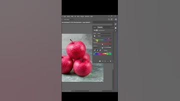 Convert green apple into red apple easily using Photoshop #shorts #photoshop