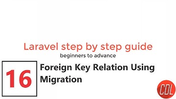 (16) Foreign key | Foreign key Relation Using Migration | Build Foreign key Relation Using Migration